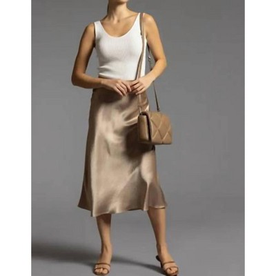 Women's Miranda Satin Midi Skirt - Weekend Los Angeles