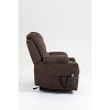TiramisuBest Lounge chair lift chair relax sofa chair sitting room furniture sitting room power supply elderly electric lounge chair with Br - 3 of 4