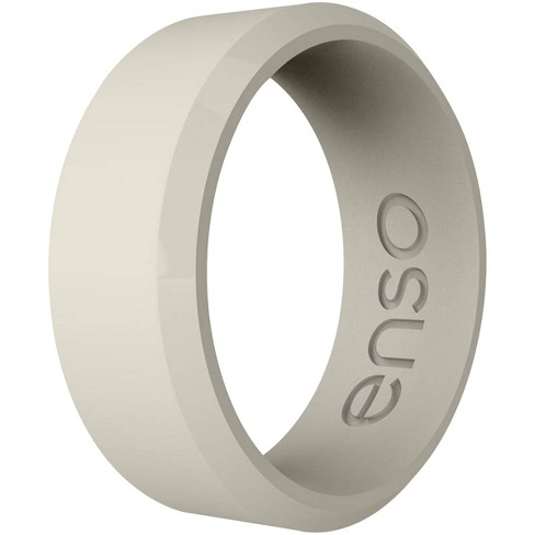 Enso Rings Classic Bevel Series Silicone Ring - Slate