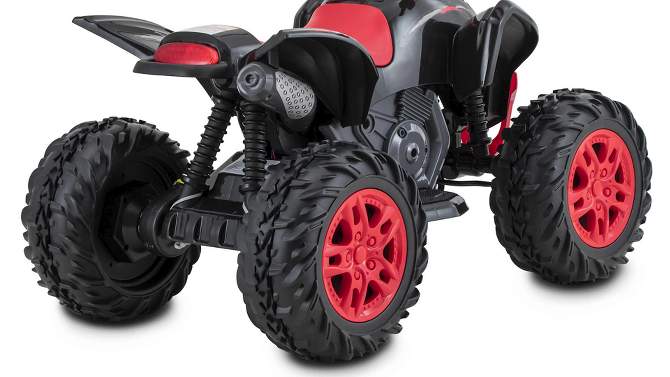 Rollplay 12V Powersport ATV Max Powered Ride-On - Black/Red, 2 of 10, play video
