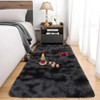 Plush Fuzzy Rugs Ultra Soft Fluffy Furry Rugs Non Slip Non Shedding Area Rug Indoor Carpet Nursery Rugs for Kids Room Bedroom Home Decor - 3 of 4
