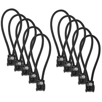 Monoprice Hook And Loop Fastening Cable Ties, 6in, 50 Pcs/pack, Black :  Target