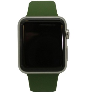 Olivia Pratt Solid Silicone Apple Watch Band Medium to Large Size Wrist M/L only.  Made for 6.5 to 8.5 inch Wrists. - 1 of 4