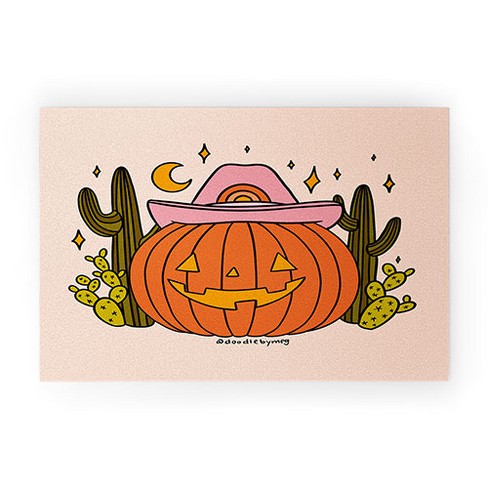 Avenie Halloween Ghosts Small Welcome Mat - Society6 : Target