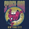 Men's Spider-Man New Yor City Retro Hero T-Shirt - 2 of 4