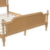 Kumasinova Queen Bed Frame,Traditional Rattan Style Platform Bed Frame Queen Size,No Box Spring Needed Queen Size Bed Frame for Kids&Teens - 4 of 4