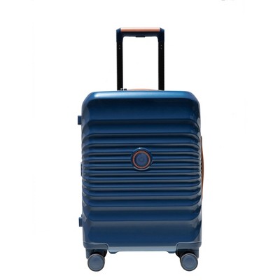 SEVOBAL Luggage Large Check-In Suitcase Expandable with TSA Lock, Durable ABS and PC Spinner Suitcase for Travel, Back School, Blue, 21"*11"*30"
