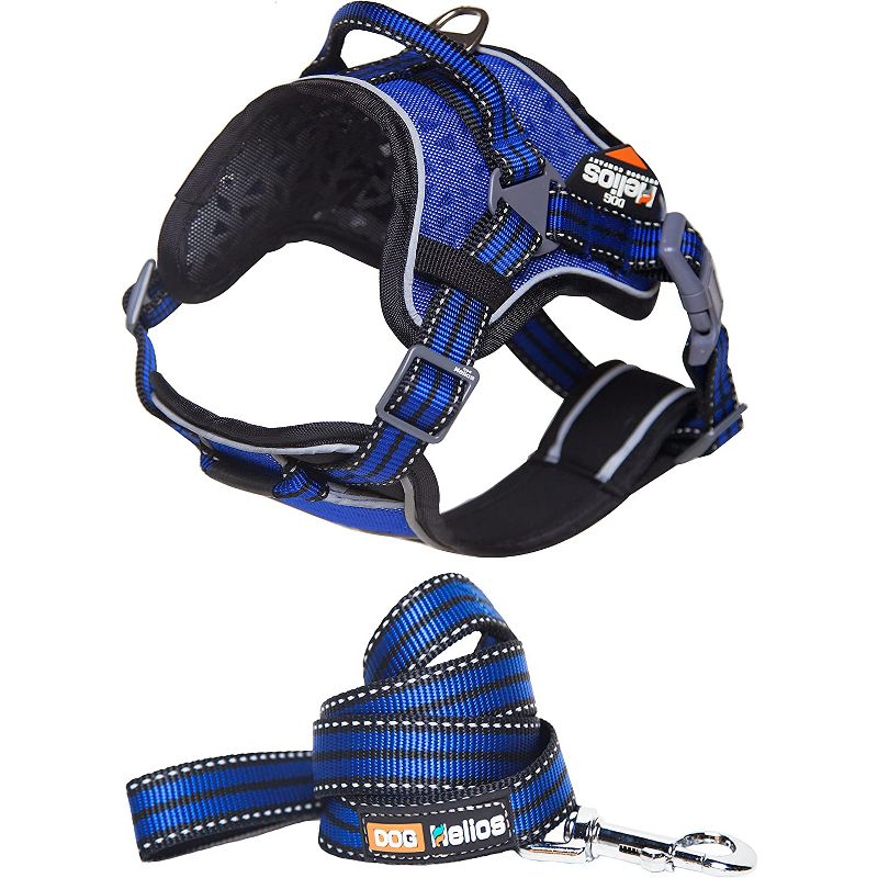 Dog Helios Dog Chest Compression Pet Harness and Leash Combo, 1 of 4