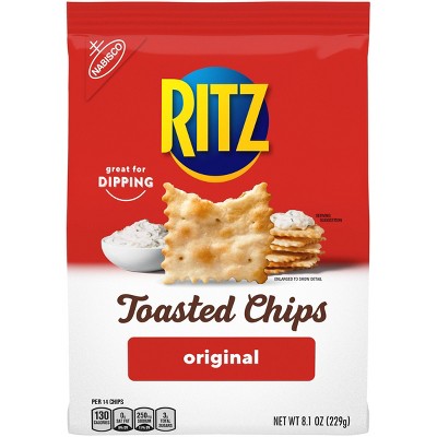 Ritz Toasted Chips - Original - 8.1oz