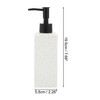 Unique Bargains Classic Simple Square Soap Pump Dispenser for Bathroom 350ml 1 Pc - 4 of 4