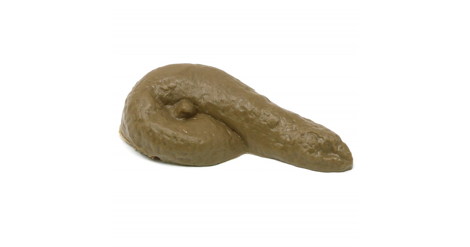 Skeleteen Realistic Fake Poo - for Gags and Pranks - Novelty Joke Plastic Toy for Halloween or April Fool's - Looks Real - 4.5" Long