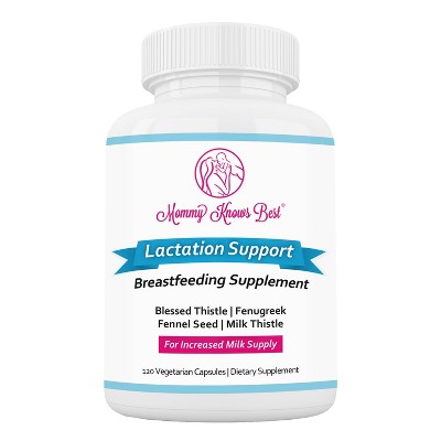 Mommy Knows Best Lactation Supplement - 120ct