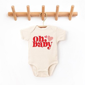 The Juniper Shop Oh Baby Heart Baby Bodysuit - 1 of 2