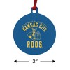 University of Missouri - Kansas City Kangaroos Logo Aluminum Holiday Christmas Tree Ornament - 3 of 4