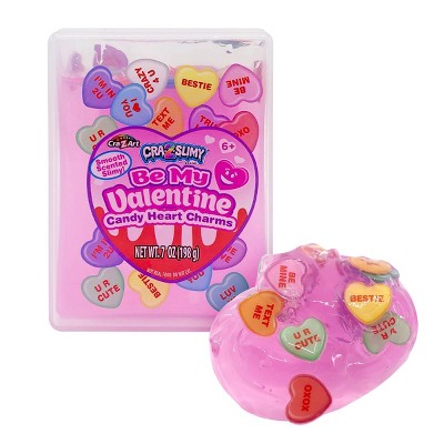 Cra-Z-Slimy Candy Hearts Val MS Modeling Dough - 2pc