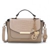 MKF Collection Sylvie Croco Embossed Vegan Leather Women’s Satchel Shoulder Bag by Mia K - 2 of 4
