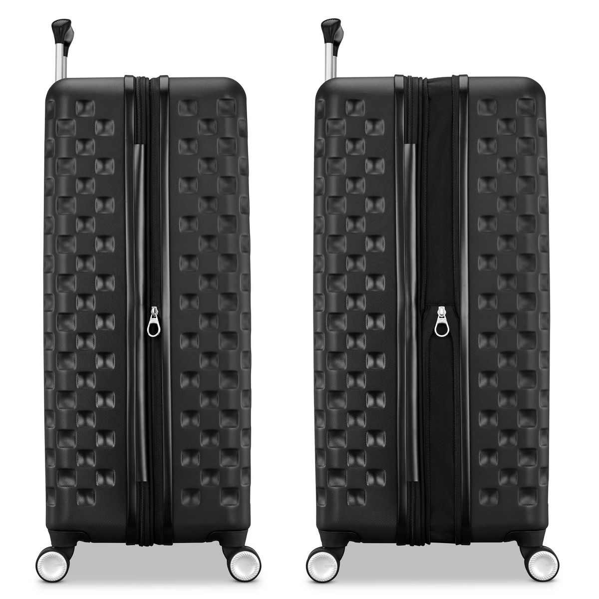 American Tourister Checked 2.0 Hardside Large Checked Spinner Wheels Suitcase - thumbnail 4