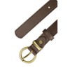 INSPIRE CHIC Women PU Leather Belts Bronze Metal Pin Buckle Thin Waist Belts for Jeans Dress - 2 of 4