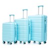 YOOCOZZ 3-Piece 20"/24"/28" Luggage Sets in ABS with Spinner Wheel,Matching Color and TSA Combination Lock - 4 of 4