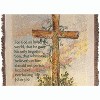 Manual Woodworks and Weavers Religious Tapestry Throw Blanket – Cross & Verse, 50 × 60 - 2 of 3