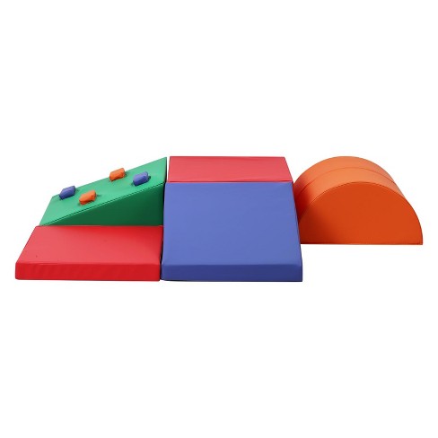 12 PCS Foam Climbing Blocks For Toddlers 1-3 With Ball Pit, Safe Soft