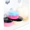 Cornucopia Brands Clear Plastic Jars w/ Black Plastic Lids 6pk; BPA Free for Bathroom, Kitchen, Crafts - 3 of 4