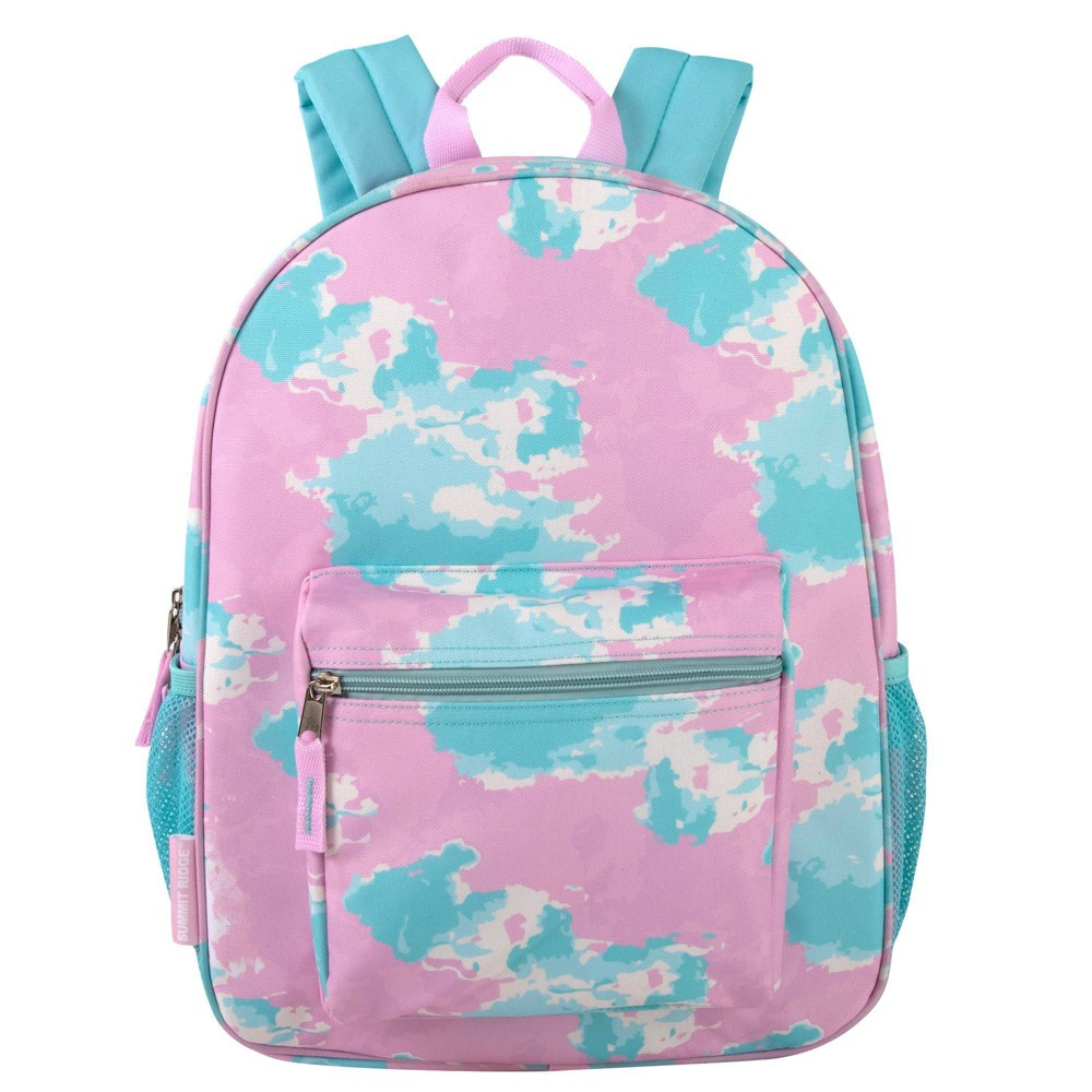 Summit Ridge Kids' 16" Backpack - Green/Pink