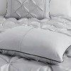 Racxily 7-Piece Tufted Comforter Set, Bedding Collection with Elegant Design, Gray - 4 of 4