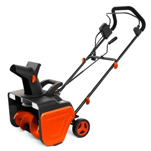 Snow Blower - 20" Width 180° Rotating Chute Walkways Driveways Snow Thrower Blaster Dual - 1 of 4