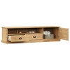 vidaXL VIGO TV Stand Entertainment Center with Storage Drawers Solid Wood Pine - 3 of 4