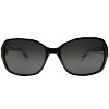 Kate Spade  W08P Womens Rectangle Polarized Sunglasses Black 54mm - 2 of 2