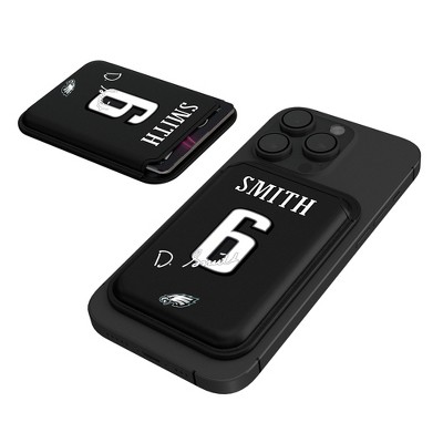 Keyscaper NFL Philadelphia Eagles Players Game Tactic Black Magnetic Credit Card Wallet