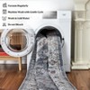 Area Rug Washable Vintage Indoor Floor Cover Print Distressed Carpet - 2 of 4