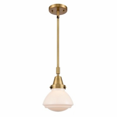 Olean - 1 Light Stem Hung Mini Pendant In Industrial Style-8.88 Inches Tall and 6.75 Inches Wide