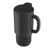 Ello Magnet 18oz Vacuum Insulated Stainless Steel Travel Mug with Side  Handle and Leak-Proof Slider Lid and Built-in Coaster, Keeps Hot for 5  Hours