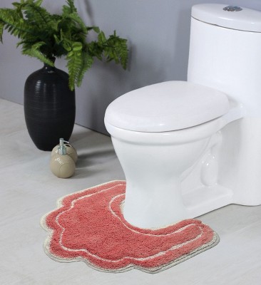 Allure Coral 20" Cotton Tufted Plush Bath Rug