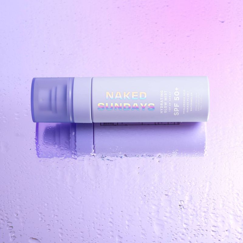 Naked Sundays Hydrating Glow Face Mist Top Up Spray - SPF50+ - 75ml, 5 of 11