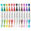 KINGART PRO Dual Tone Acrylic Paint Markers, 12 Pens, 24 Colors - 2 of 4