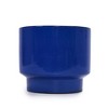 MAYEERTY 3-Piece Ceramic Flowerpot Modern Planter Antique Blue Green for Patio Garden Windowsills - 4 of 4