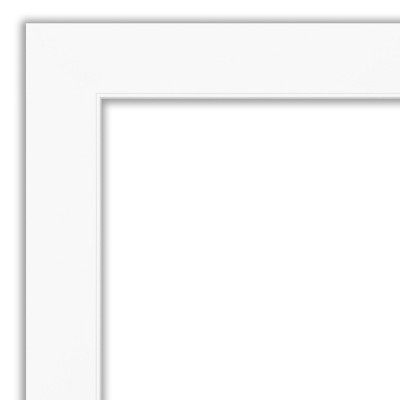 Amanti Art White Framed Natural Corkboard, 36" x 28"