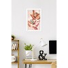 Trends International Reinders: Flowers - Earth Flowers in Floral Terra Framed Wall Poster Prints White Framed Version 14.725" x 22.375" - 2 of 4