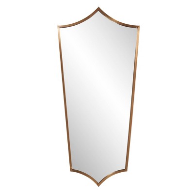 Howard Elliott 52"x24" Antioch Stainless Steel Framed Shield Mirror