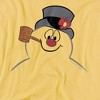 Frosty The Snowman Frosty Face Adult T-Shirt - 2 of 4