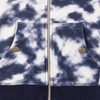 Mightly Toddler Organic Cotton Print Lightweight Zip-Up Pocket Hoodie - 2 of 3