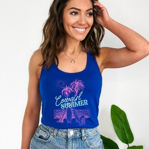 Simply Sage Market Women's Cowgirl Summer Racerback Tank - 1 of 4