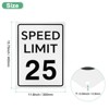Unique Bargains Aluminum Weather Resistant Waterproof Rust Free Traffic Sign 1 Pc - 3 of 4