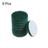 Unique Bargains Drill Power Brush Tile Scrubber Household Cleaning Scouring Pads 8 Pcs - 4 of 4