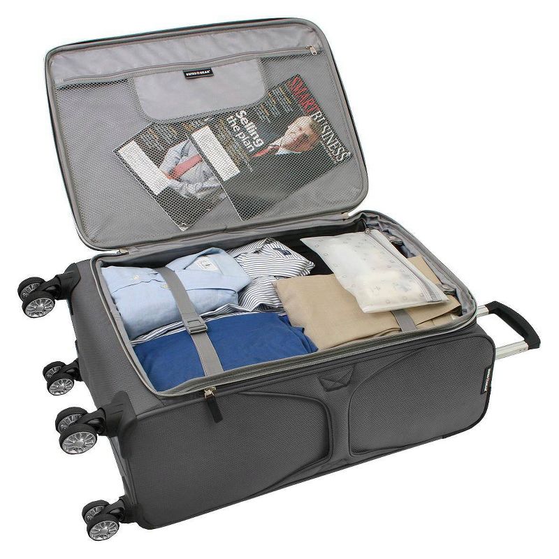 SWISSGEAR Checklite Softside Large Checked Suitcase, 3 of 8