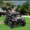 Jojoka 12V Ride On Truck Car Toddler Toy w/ Remote Control, Music, 4-Wheel Spring Suspension, LED Lights, 2 Speeds - 3 of 4