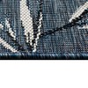 Liora Manne Carmel  Indoor/Outdoor Rug  Navy.. - 4 of 4